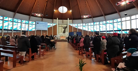 Messe de l’Épiphanie en l’église Notre-Dame de Bussy-Saint-Georges, 7 janvier 2024